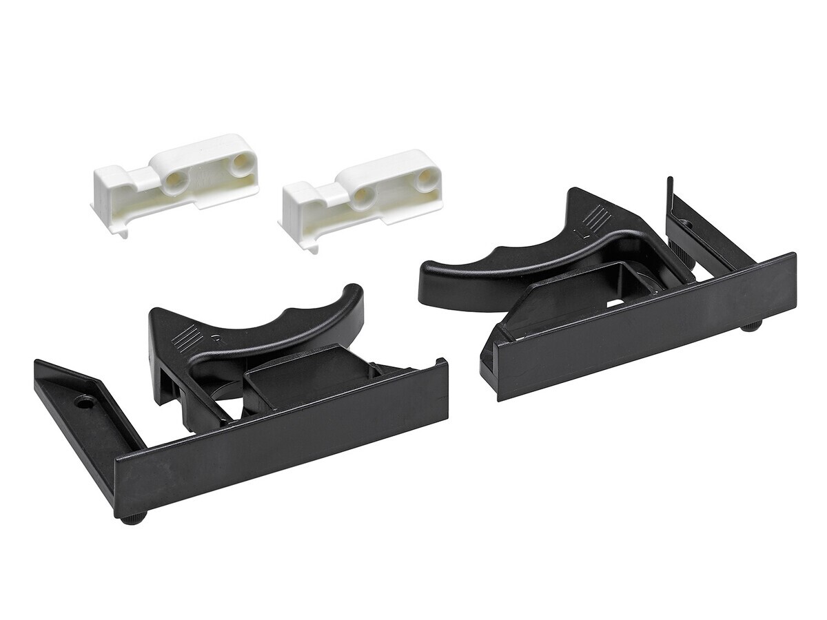 Quadro V6 / Q25 cuplare pentru glisiere, sertar lemn cu fund plat, 75808