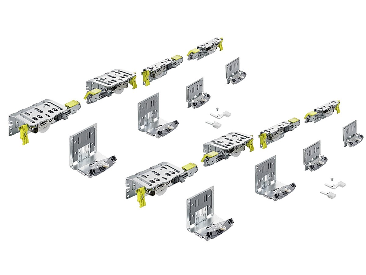 TopLine XL 80 Kg set elemente rulare/ghidare, pentru 4 usi, grosime 22-30mm, 9278791