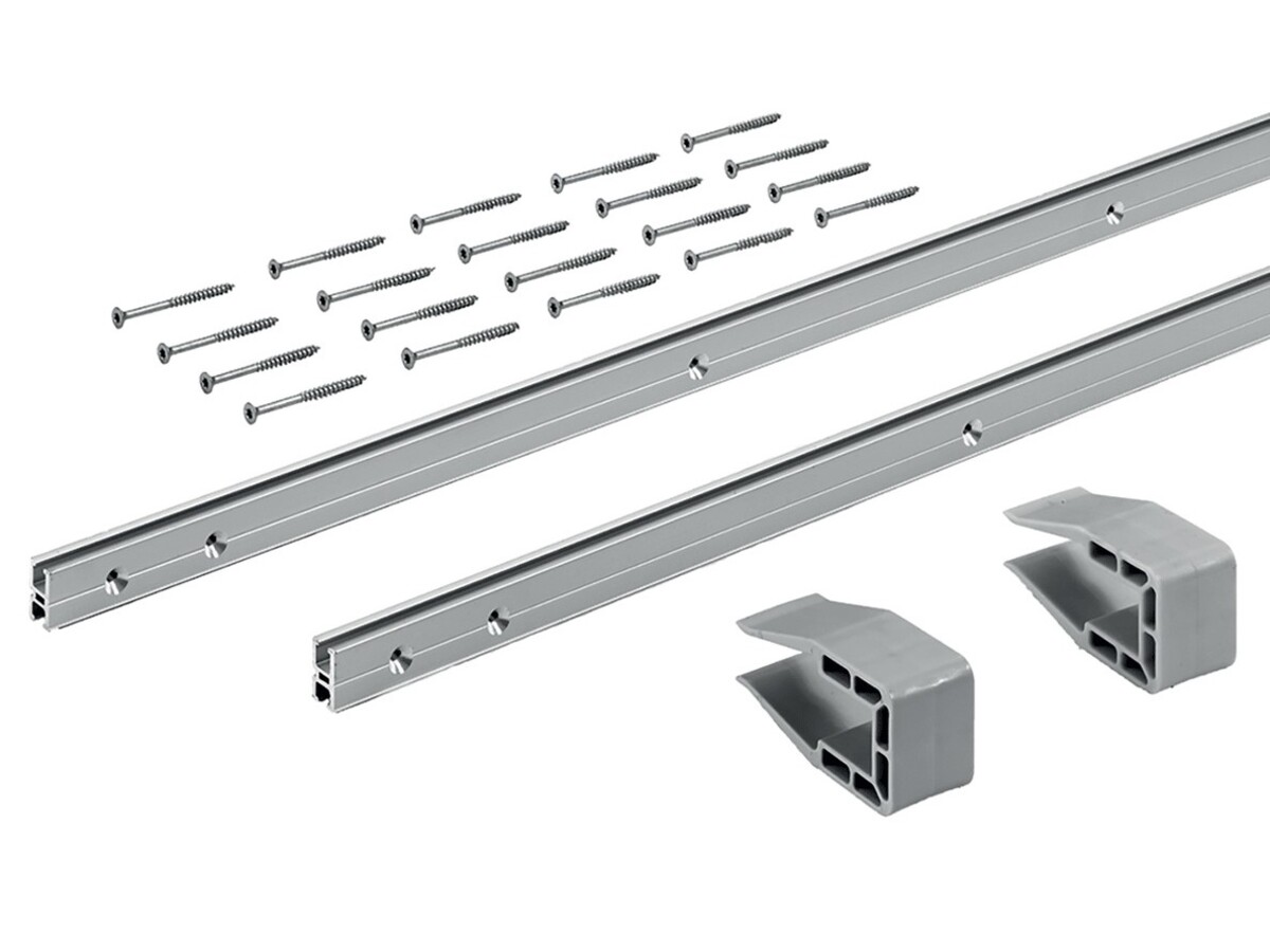 SlideLine M set 2 profil, Aluminiu, Aplicat, 18/4000mm, 9209218