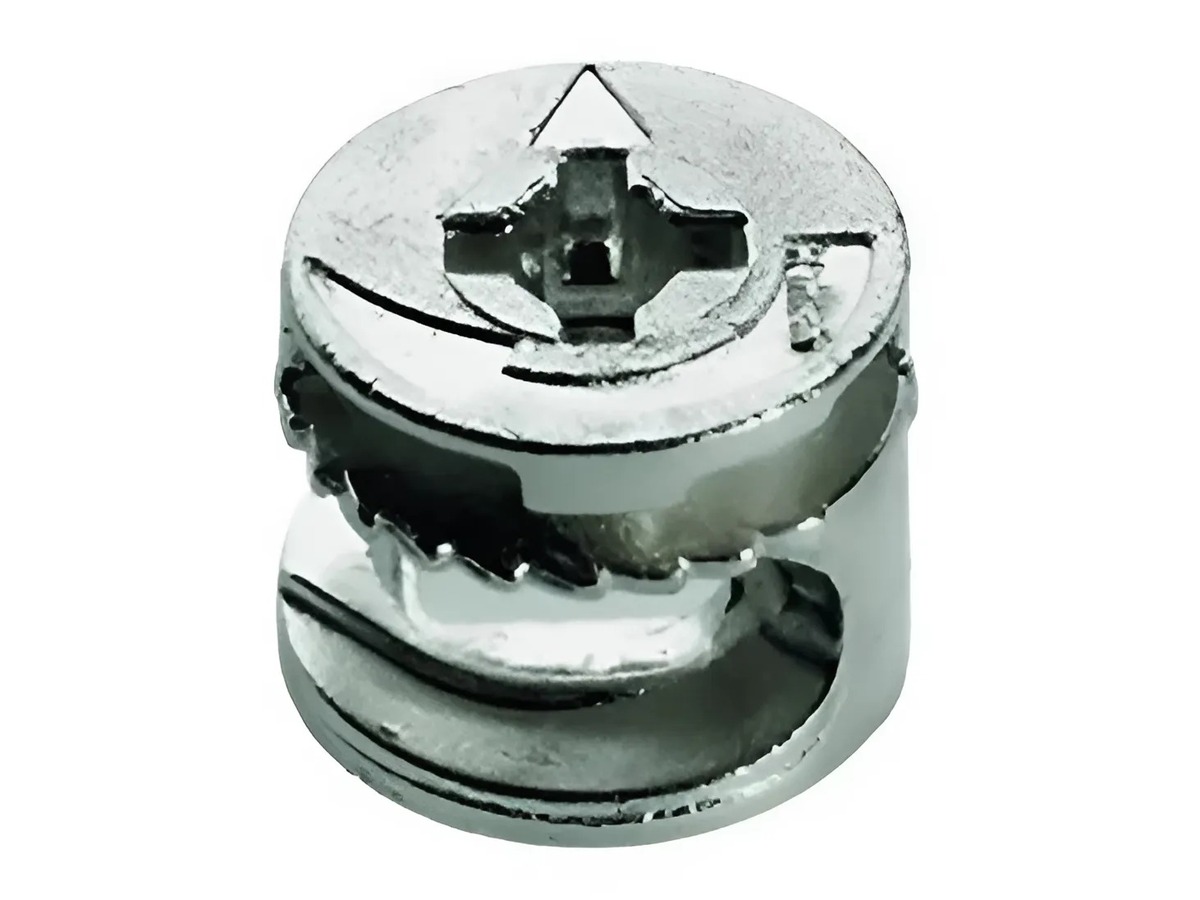 Demontabil cu excentric Rastex 15 pt placi de 16 mm, Nichel, 73456