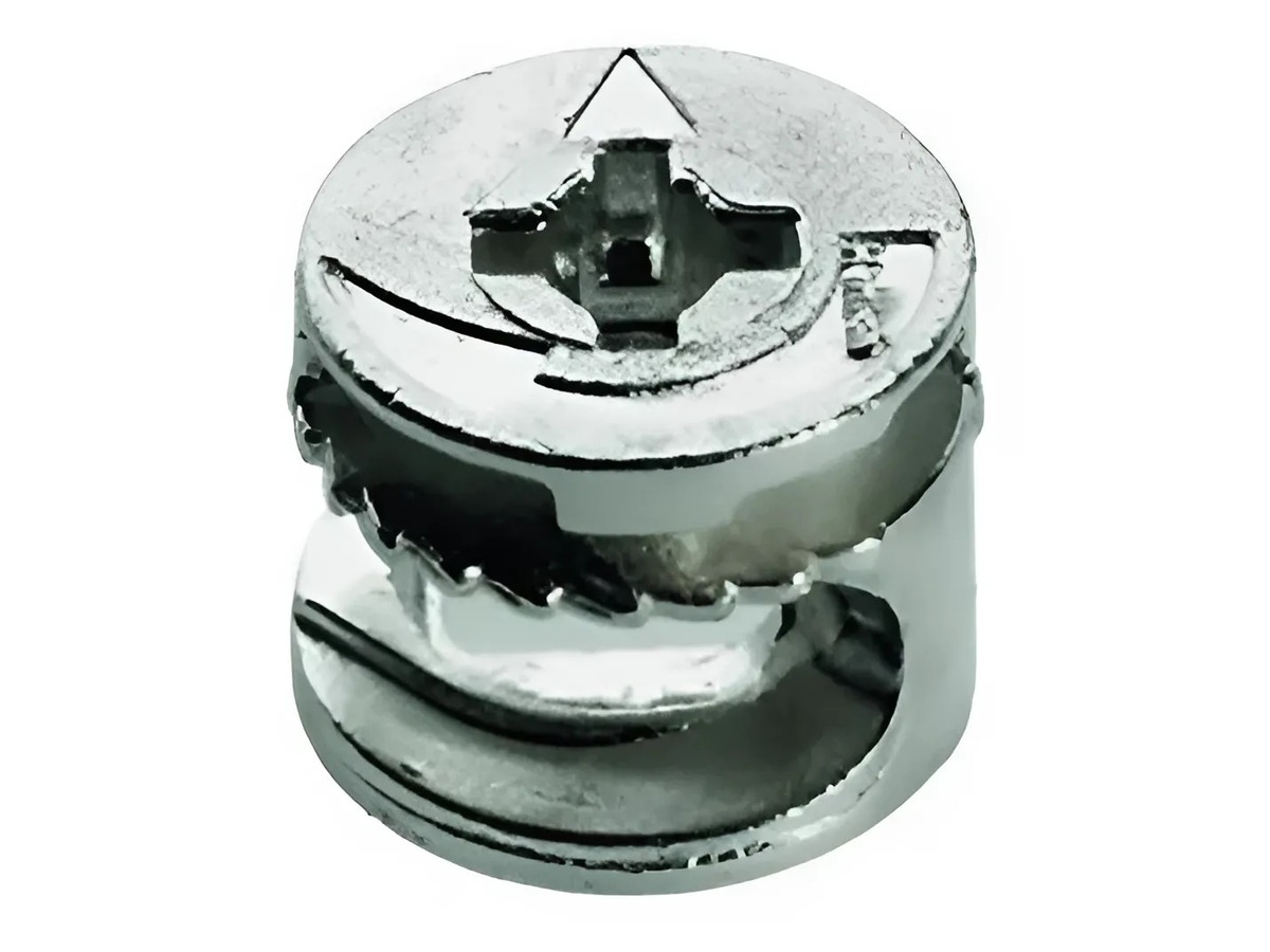 Demontabil cu excentric Rastex 15 pt placi de 18 mm, Nichel, 13958 / 9056601