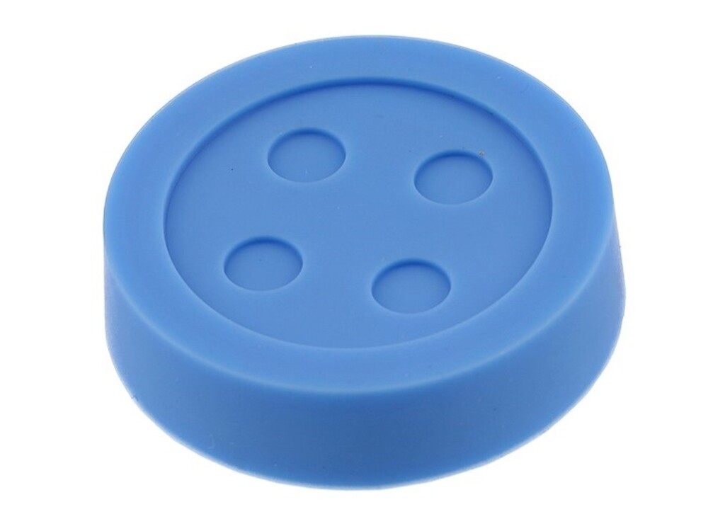 Buton, Nasture albastru, Cauciuc, UM-BUTTON-NB