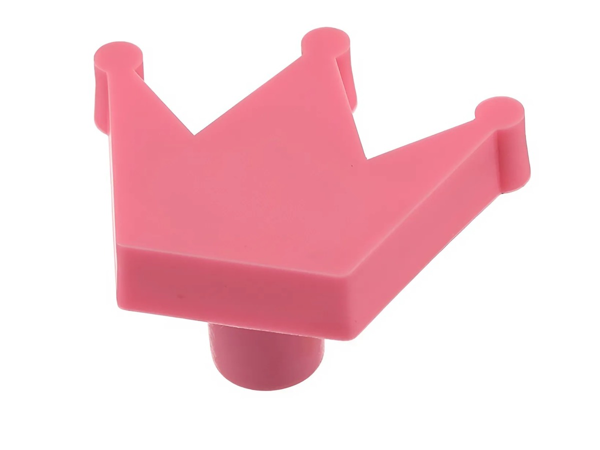 Buton, Coroana roz, Cauciuc, UM-CROWN-RZ