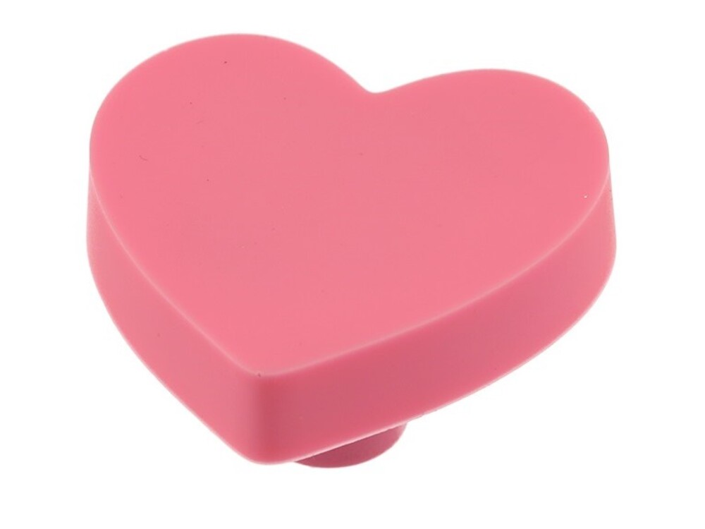 Buton, Inima roz, Cauciuc, UM-HEART-RZ