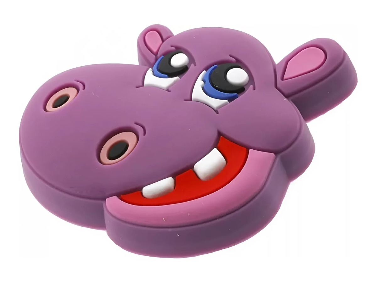 Buton, Hipopotam, Cauciuc, UM-KID-S-001