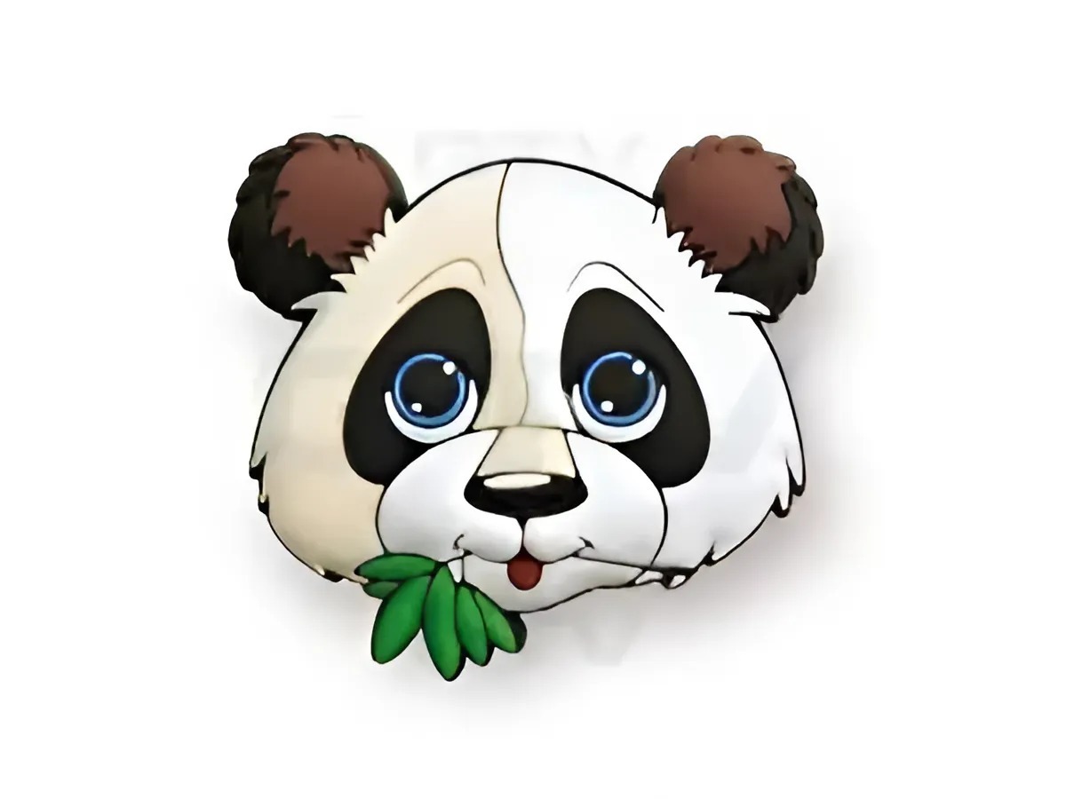 Buton, Ursulet, Cauciuc, UM-KID-U-001