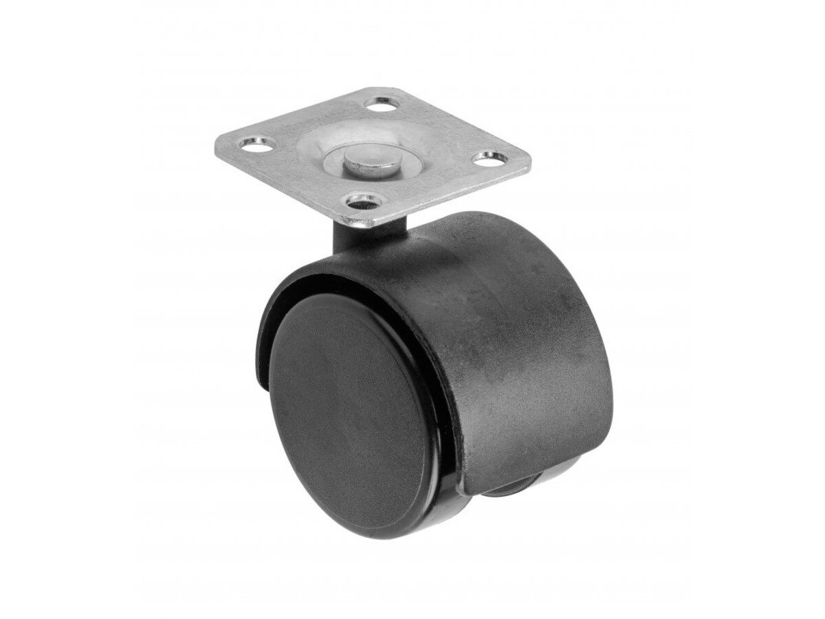 Rotila fotoliu ø50, fara frana, Negru, KM-00-50-D20