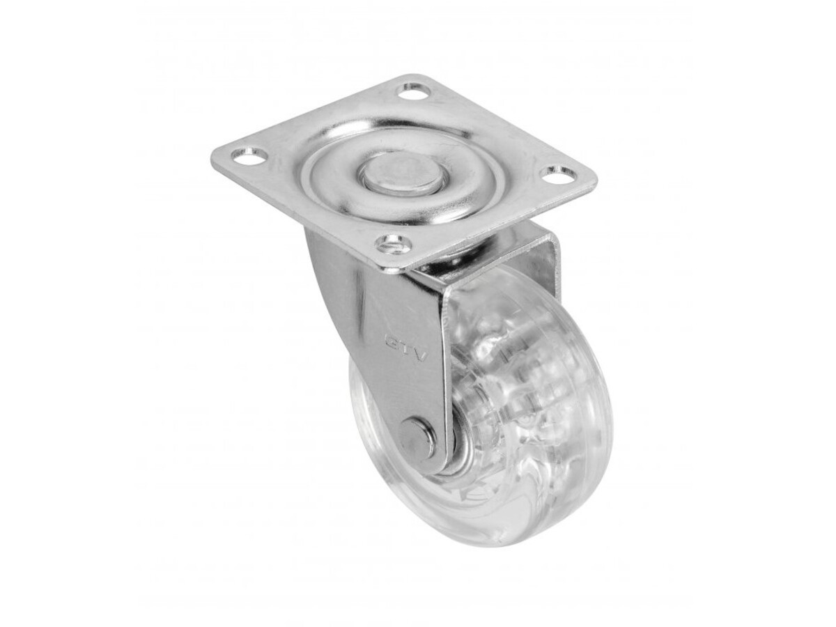 Rotila Silicon ø50, fara frana, Transparent, KM-A050MM-00