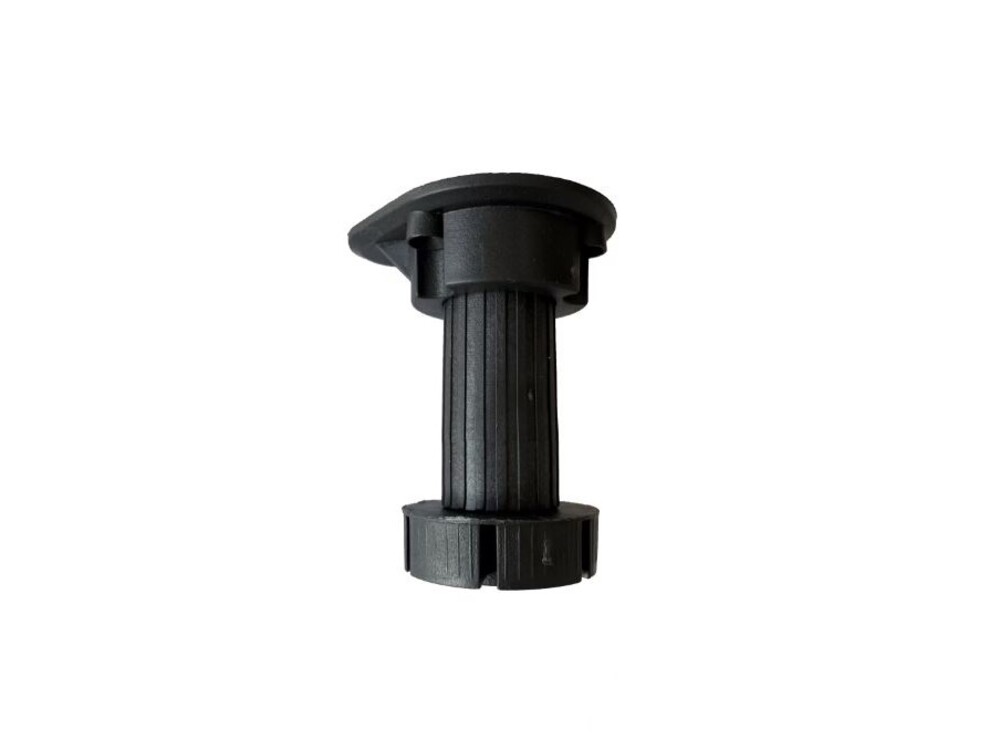 Picior Bucatarie H100, Negru