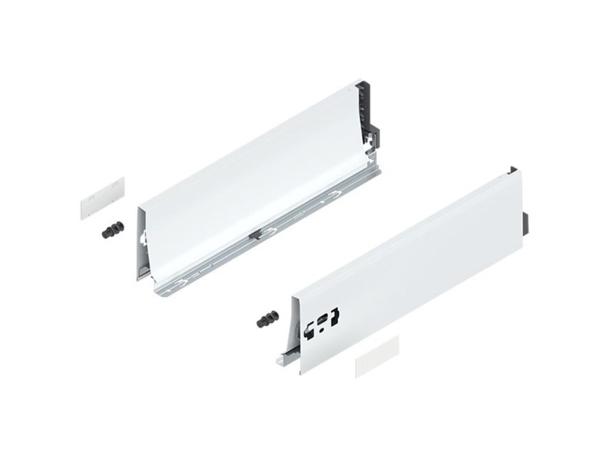 378K5002SA Laterala TANDEMBOX, Inaltime K (115 mm), NL=500 mm, Alb, dreapta+stanga, pentru TANDEMBOX antaro