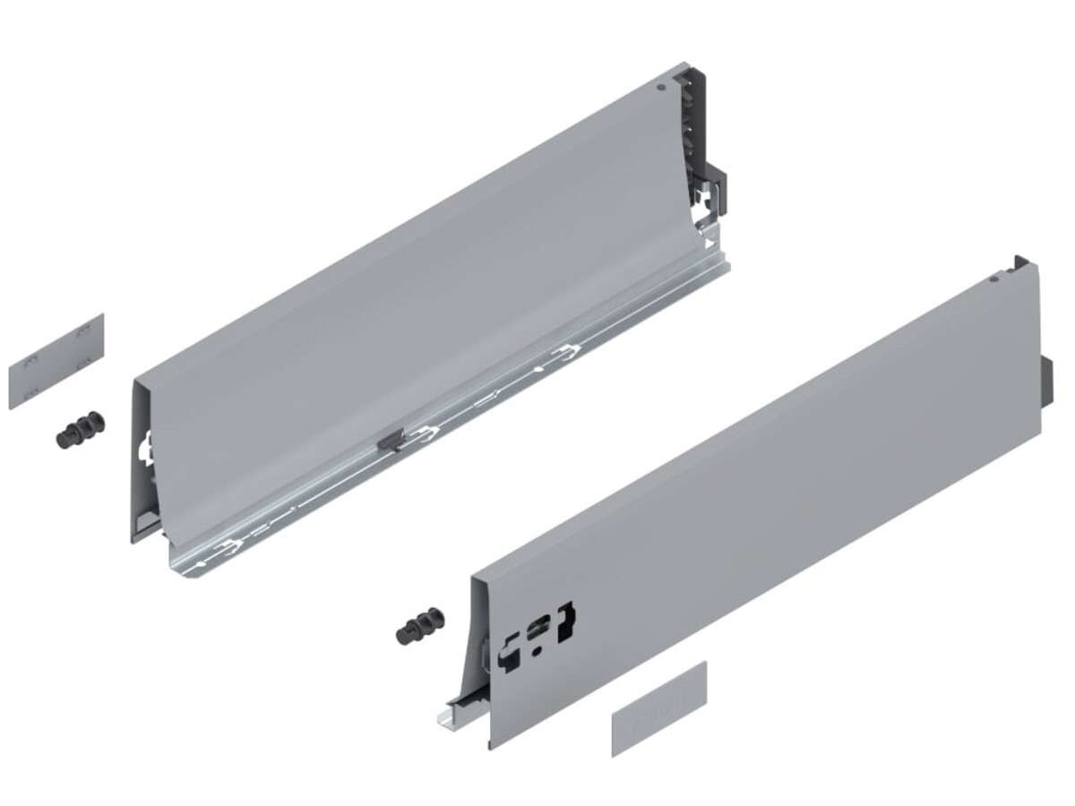 378K6002SA Laterala TANDEMBOX, Inaltime K (115 mm), NL=600 mm, Gri, dreapta+stanga, pentru TANDEMBOX antaro