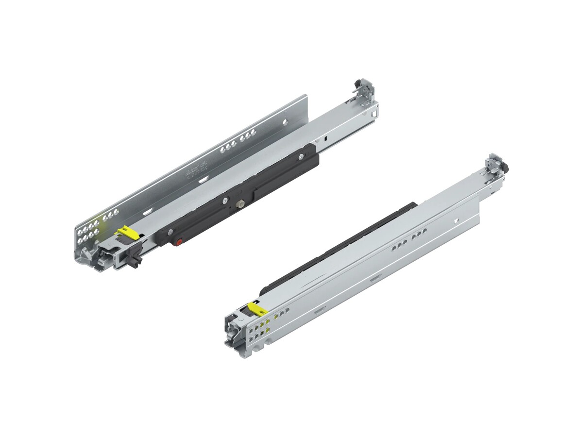 766H5000T MOVENTO cu TIP-ON, Extragere totala pentru Sertar din lemn, 60 kg, NL=500 mm, pt cuplaj, stanga/dreapta