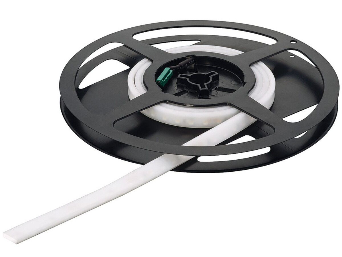 833.75.260 Banda flexibila Hafele Loox5 LED 3099, suport silicon, iluminare laterală, 24 V, 120 puncte led/metru