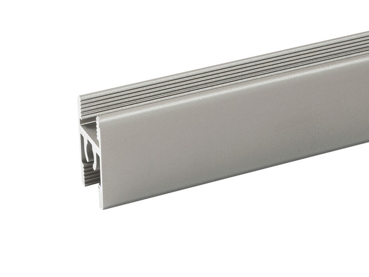 944.07.569 ADoor-10 profil superior/intermediar, Inox, 3000mm