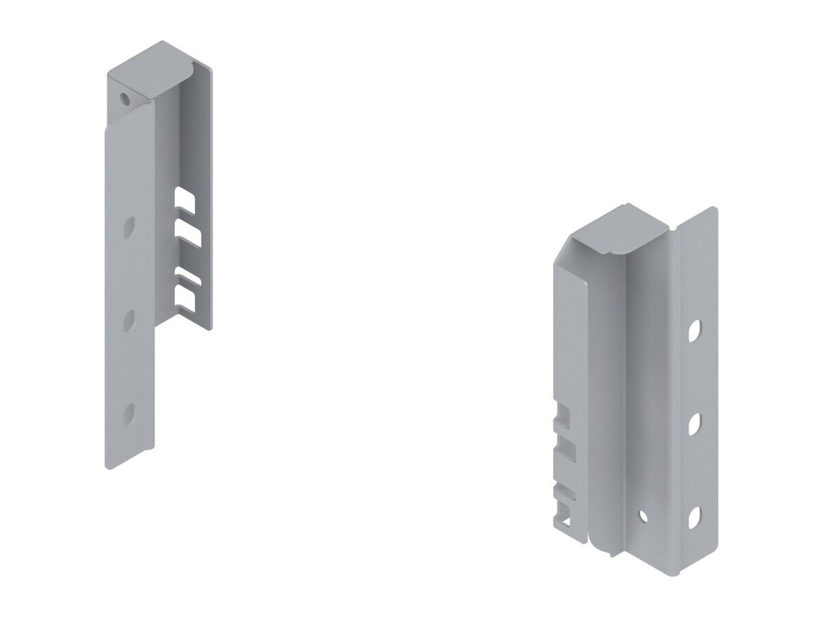 Z30B000S TANDEMBOX Suporturi pentru spate de lemn, Inaltime B (160 mm), Gri, dreapta+stanga