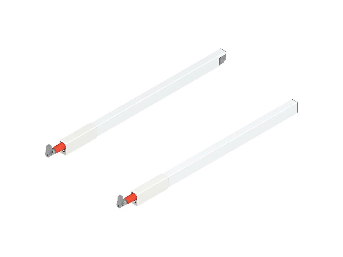 ZRG.387R TANDEMBOX Lonjeron (sus), pentru Extragere cu front inalt, NL=450 mm, Alb, dreapta+stanga