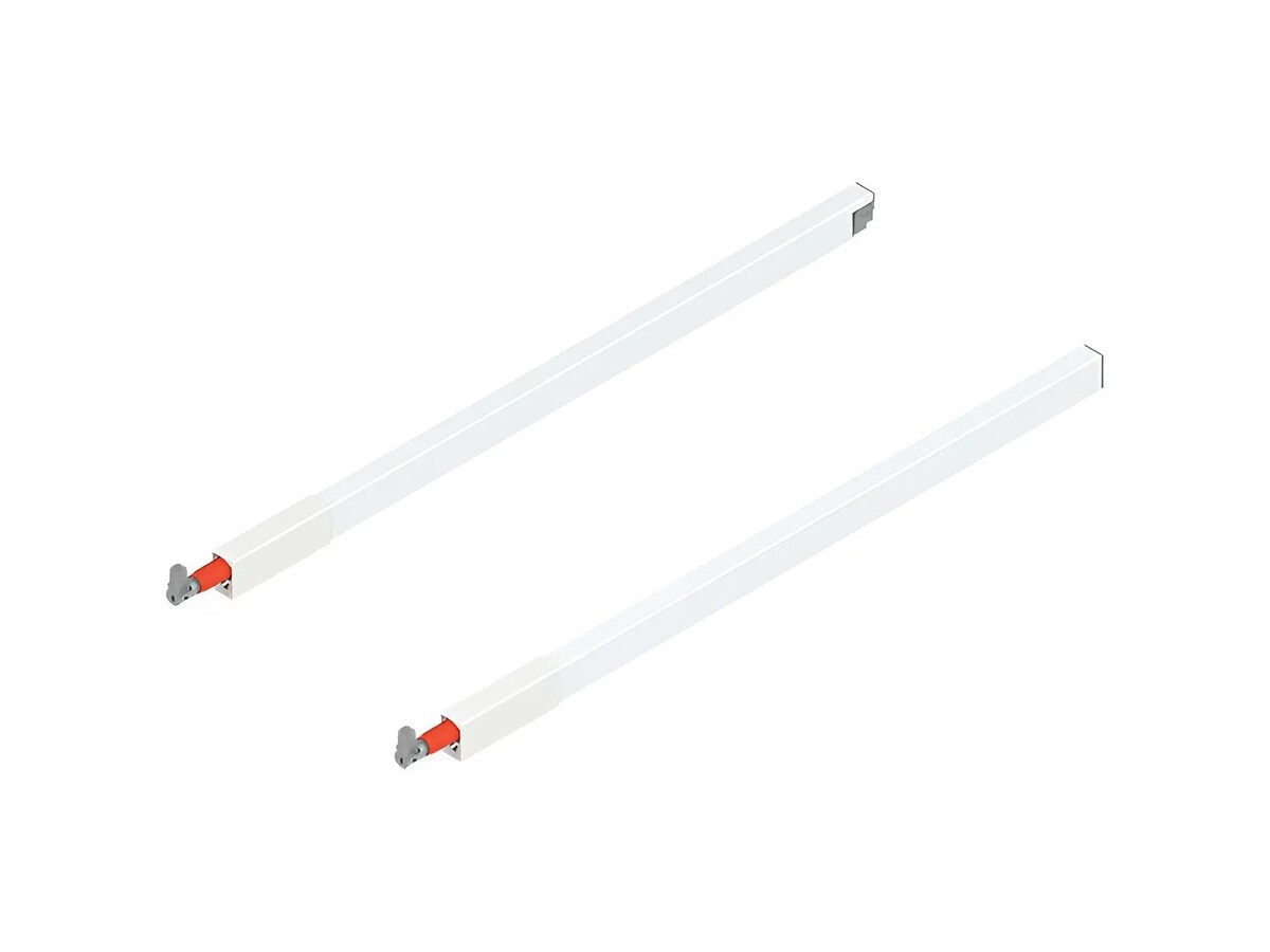 ZRG.537R TANDEMBOX Lonjeron (sus), pentru Extragere cu front inalt, NL=600 mm, Alb, dreapta+stanga