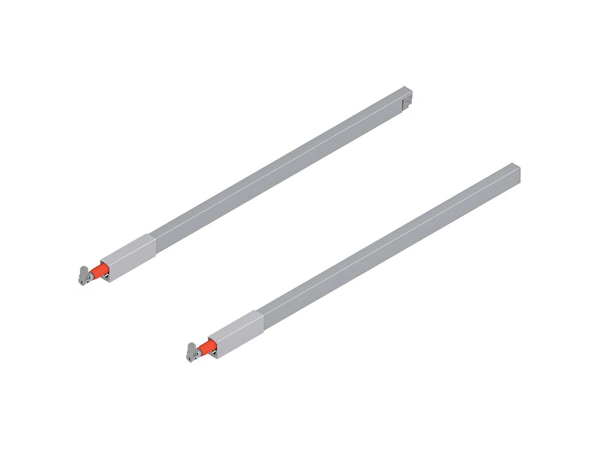 ZRG.587R TANDEMBOX Lonjeron (sus), pentru Extragere cu front inalt, NL=650 mm, Gri, dreapta+stanga